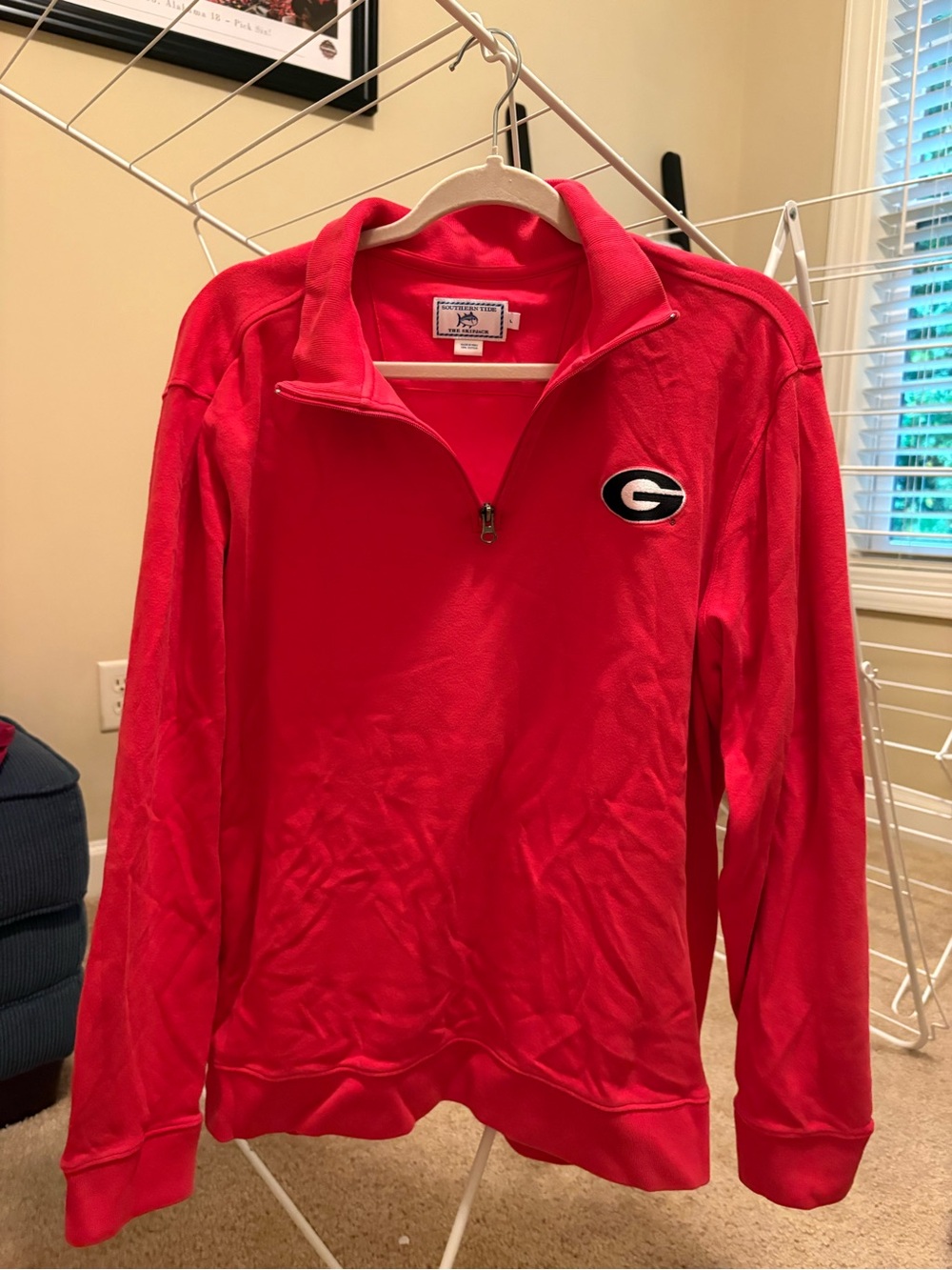 Southern Tide UGA Quarter-Zip Pullover